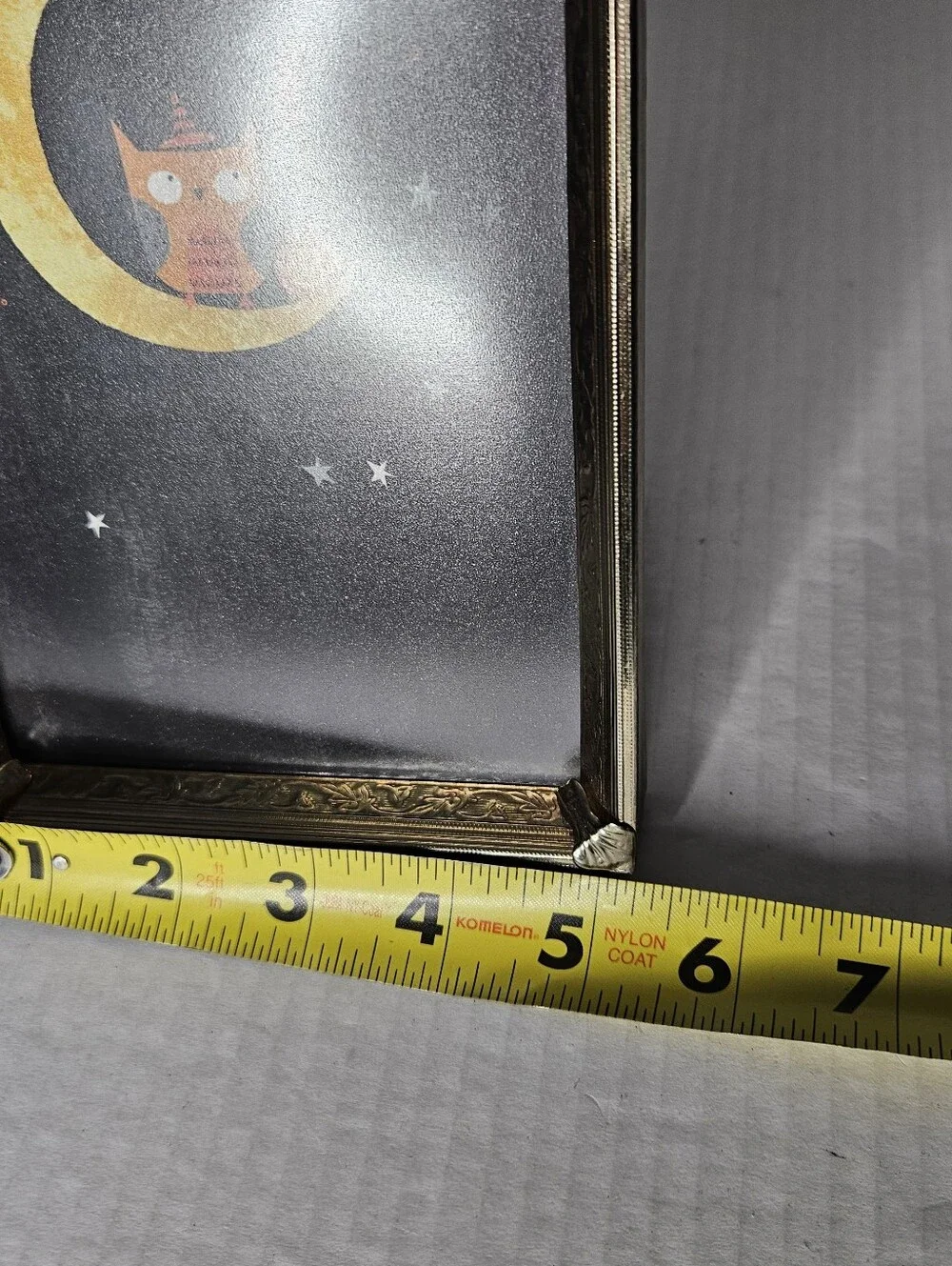 Vintage Brass Picture Frame 7